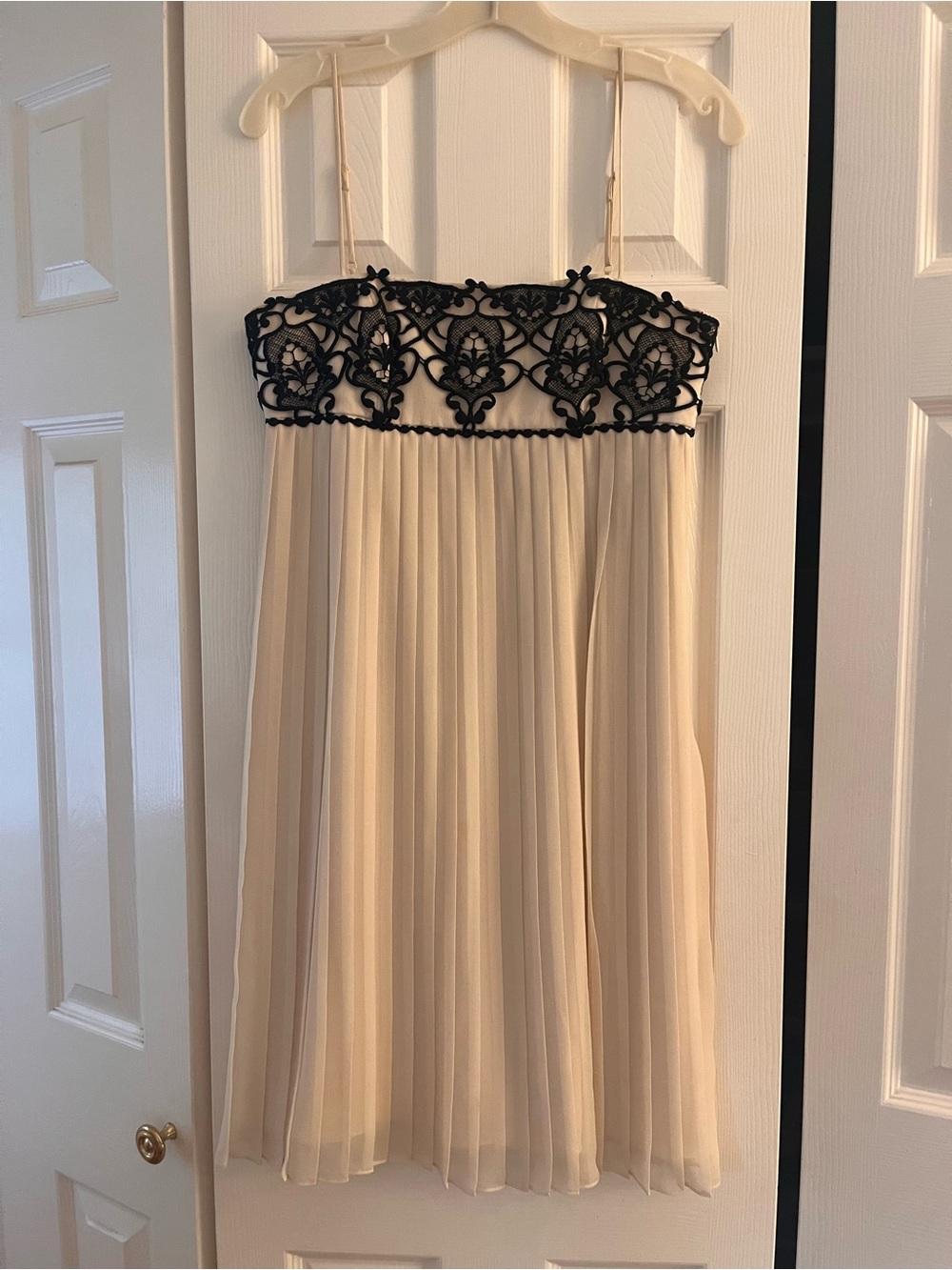 Vintage Y2K Laundry by Shelli Segall silk Babydoll Dress